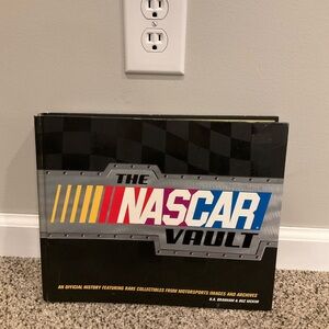 Nascar Vault Book - Black, Yellow, Red, Blue